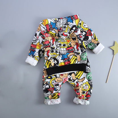 baby boys clothing sets Autumn cotton hoodie + trousers + white shirt 3pcs suit new casual outfits for Children boy clothes