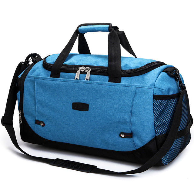 Scione Nylon Travel Bag Large Capacity Men Hand Luggage Travel Duffle Bags Nylon Weekend Bags Women Multifunctional Travel Bags