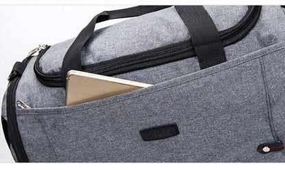 Scione Nylon Travel Bag Large Capacity Men Hand Luggage Travel Duffle Bags Nylon Weekend Bags Women Multifunctional Travel Bags