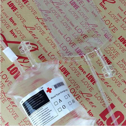 350ml Halloween Prop Blood Drink Container Drinking Bag