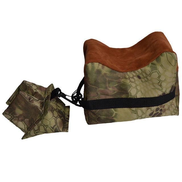 Shooting Rear Rest Bag Set Portable Front & Rear Rifle Target Tactical Bench Unfilled Stand Hunting Accessories
