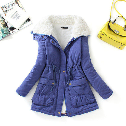 Women's Hooded Cotton Hooded Winter Jacket