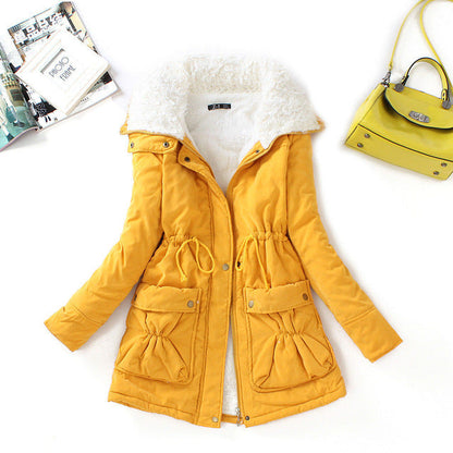 Women's Hooded Cotton Hooded Winter Jacket