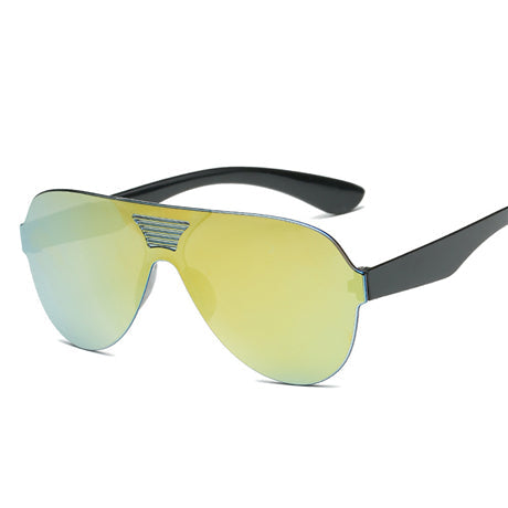 New Arrive Fashion Square Rimless Sunglasses Women Vintage Brand Designer Coating Sun Glasses UV400