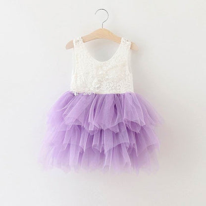 Bear Leader Girls Dresses New Brand Princess Girl Clothes Bowknot Sleeveless Party Dress Girls Clothes For 1-6 Years