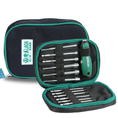 12-in-1 Multi-Function Professional Screwdriver Socket Set with T-Handle