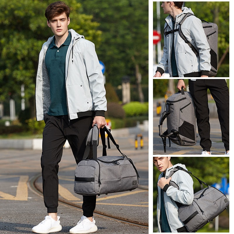 Men's Multi-Functional Cabin Backpack Duffle Bag