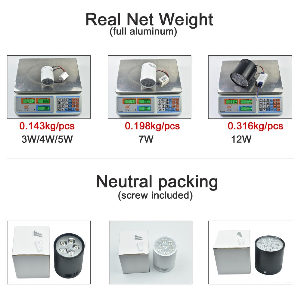 Surface Mounted LED Ceiling Lights Lamps