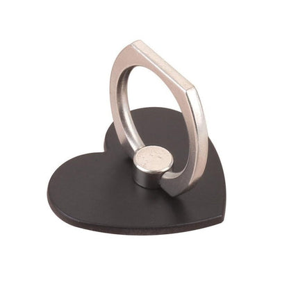 Heart Shape Mobile Phone Stand Cell Phone Holder Convenient Multi Colors Finger Grip secure bracket