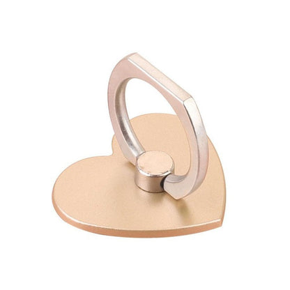 Heart Shape Mobile Phone Stand Cell Phone Holder Convenient Multi Colors Finger Grip secure bracket