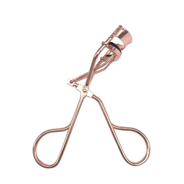 ELECOOL Professional Rose gold Eyelash Curler Eye lashes Curling Clip Eyelash Cosmetic Makeup Tools Accessories For Women