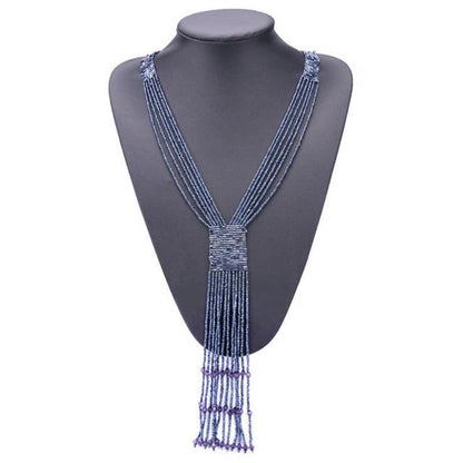 Women's Long Bohemian Tassel Necklace