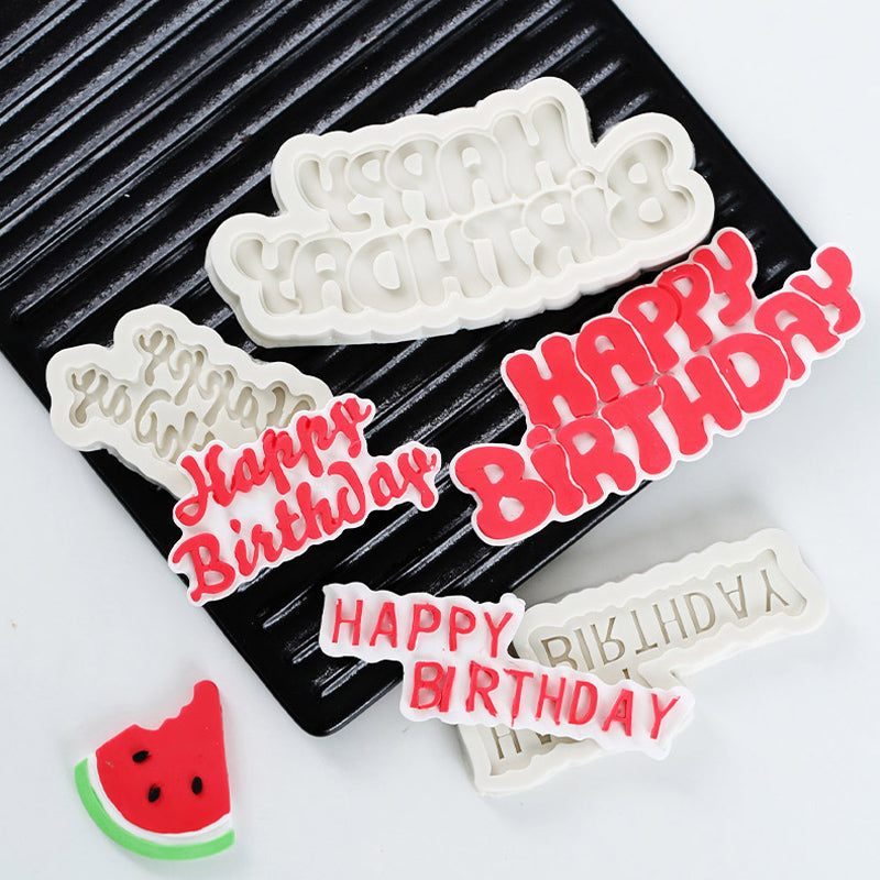 HAPPY BIRTHDAY Letters