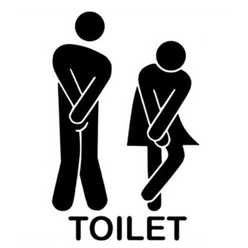 Wall Sticker Washroom Wallpaper