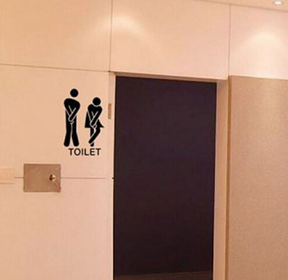 Wall Sticker Washroom Wallpaper