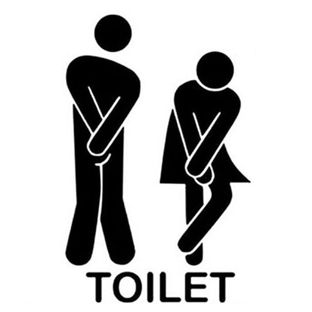 Wall Sticker Washroom Wallpaper