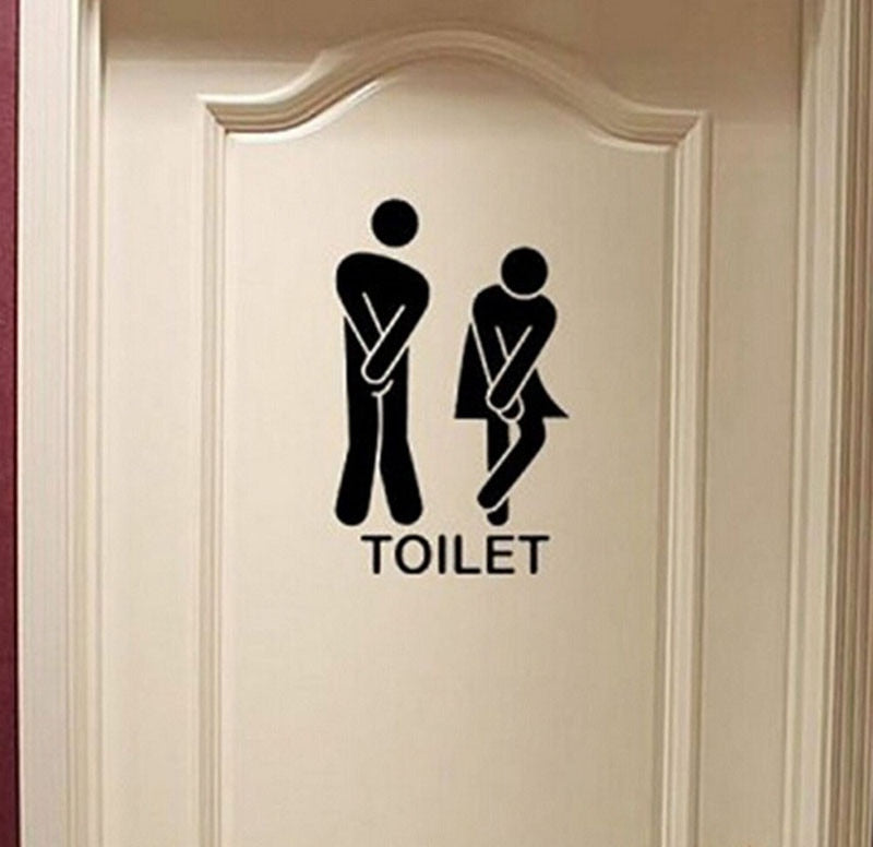 Wall Sticker Washroom Wallpaper