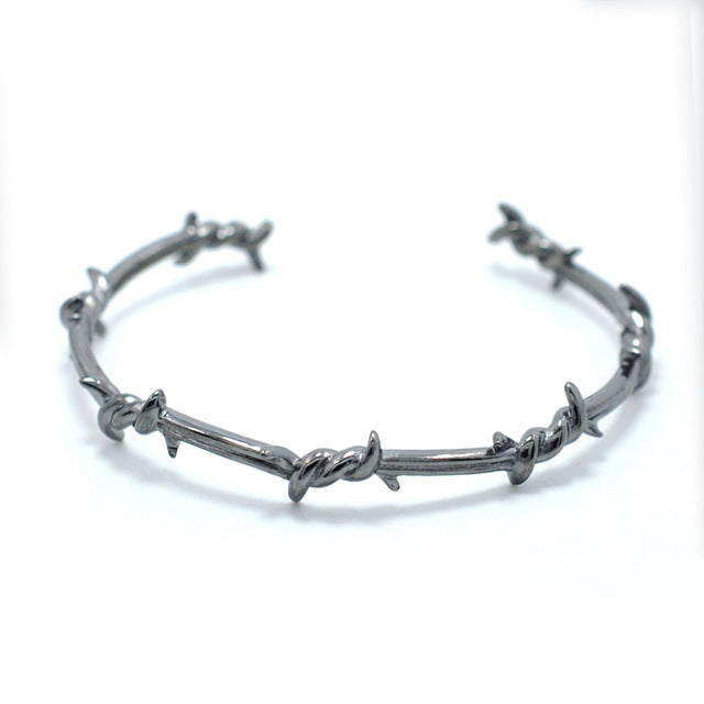 FYSARA Adjustable Black Twist Wristband Bracelets For Women Cuff Punk Men Bracelets & Bangles For Couple Jewelry Gift 4 colors