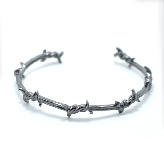 FYSARA Adjustable Black Twist Wristband Bracelets For Women Cuff Punk Men Bracelets & Bangles For Couple Jewelry Gift 4 colors