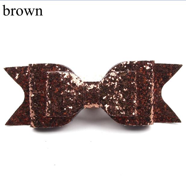 Girl's Big Glitter Hair Bow