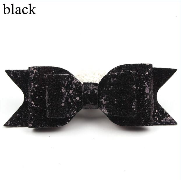 Girl's Big Glitter Hair Bow
