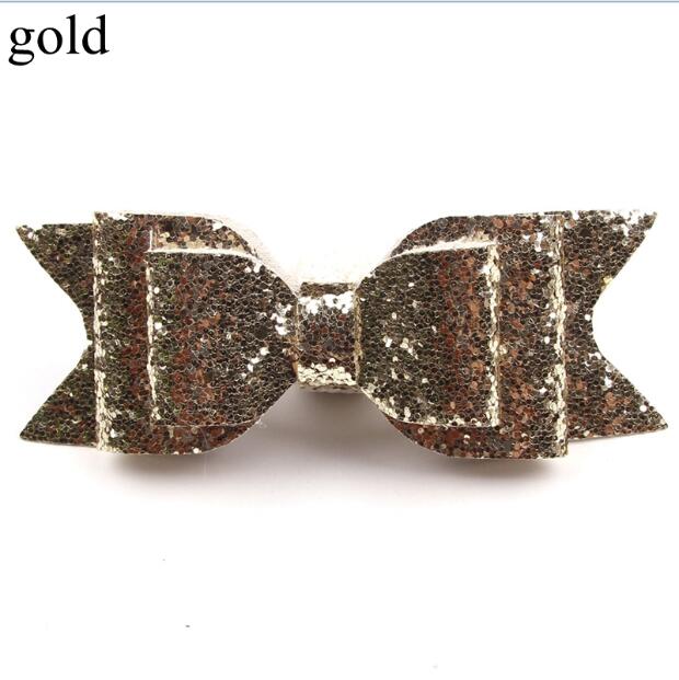 Girl's Big Glitter Hair Bow