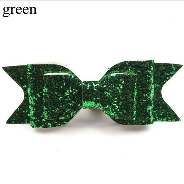 Girl's Big Glitter Hair Bow