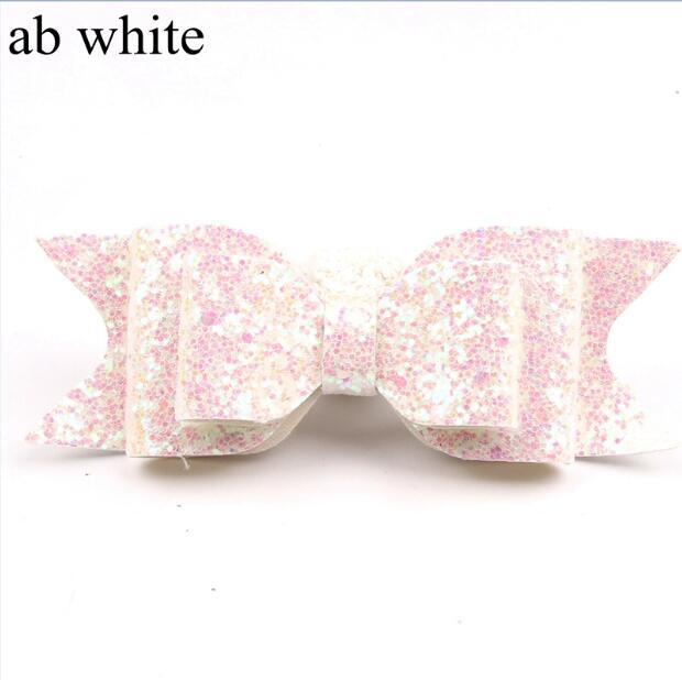 Girl's Big Glitter Hair Bow