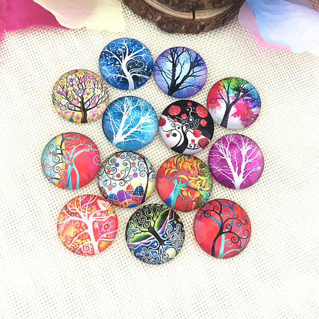 Glass Gemstone and Rhinestone Metal Beads for Scrapbooking