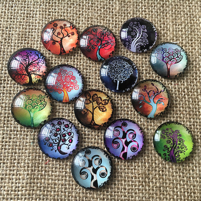 Glass Gemstone and Rhinestone Metal Beads for Scrapbooking