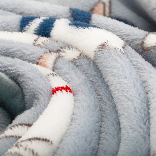 Bull Terrier Fleece Dog Blanket Cover