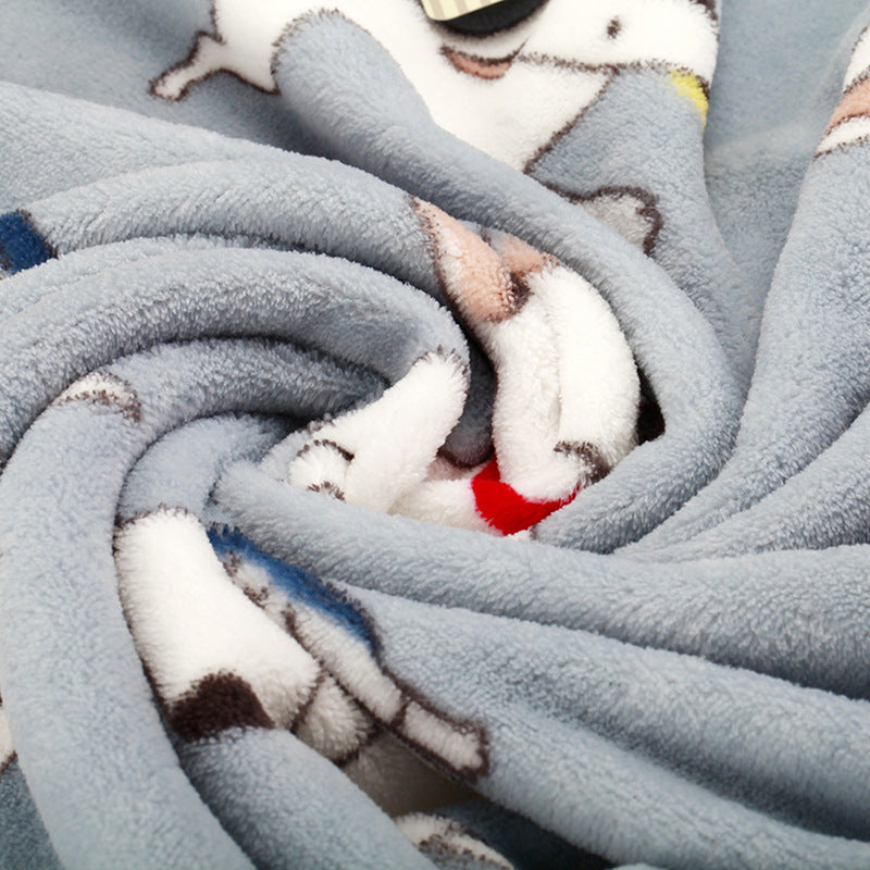 Bull Terrier Fleece Dog Blanket Cover