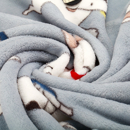 Bull Terrier Fleece Dog Blanket Cover