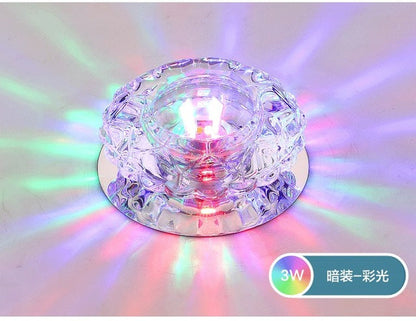 Crystal Lamp 3 Watt LED Ceiling Lights