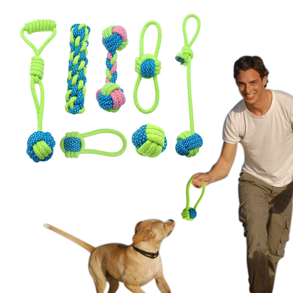 Rope Toy Knot Puppy Chew Teething