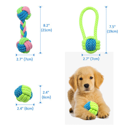Rope Toy Knot Puppy Chew Teething