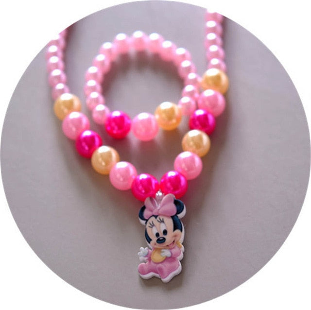 2 Piece Children's Doll Accessories Necklace