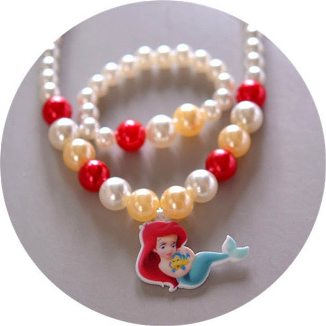 2 Piece Children's Doll Accessories Necklace