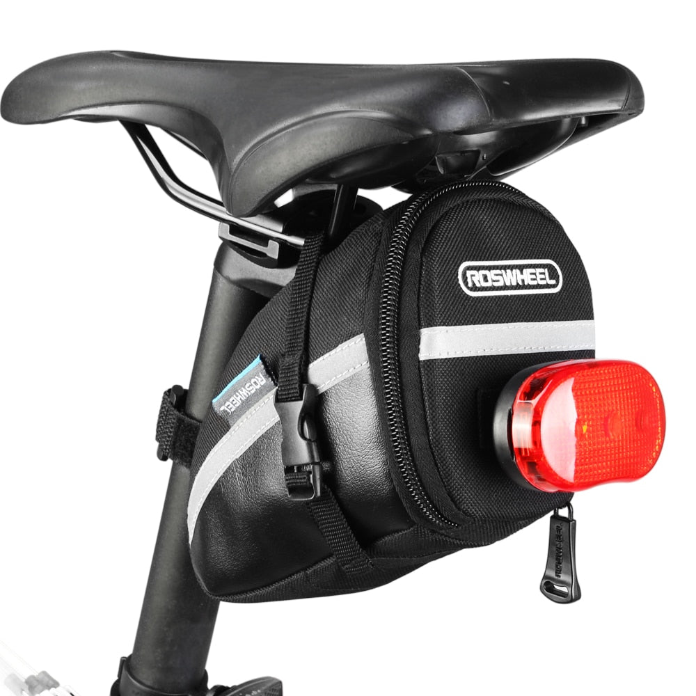 Portable 1.2L Waterproof Bicycle Seat Pouch