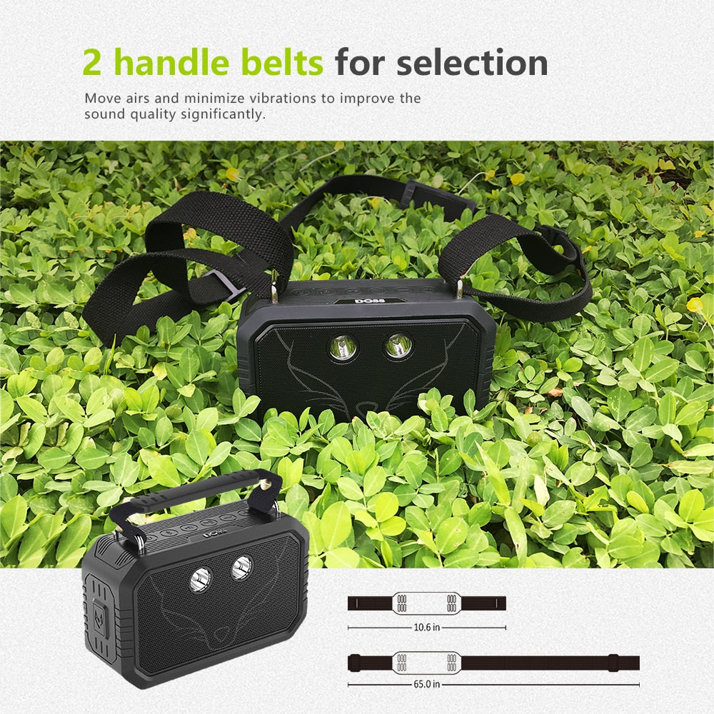 Outdoor Bluetooth V4.0 Speaker Waterproof IPX6 Portable Wireless Speaker
