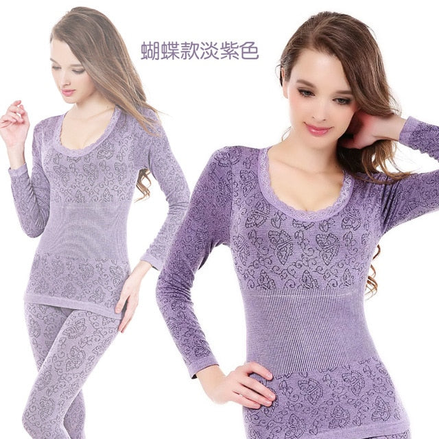 Seamless Breathable Warm Long Johns