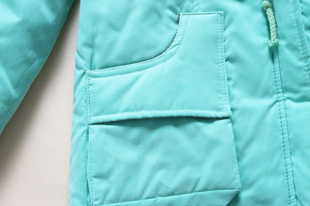 Women's Casual Warm Thick Hooded Parka Jacket