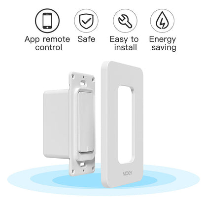 WiFi Smart Wall Light Switch Dimmer with APP Control