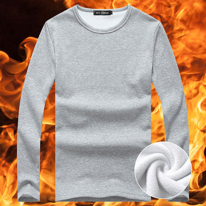 Men's Thermal Long Sleeve Pullover Shirt