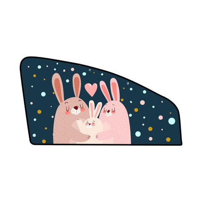 Magnetic Car Sunshade Cartoon Curtain Window Sun Visor