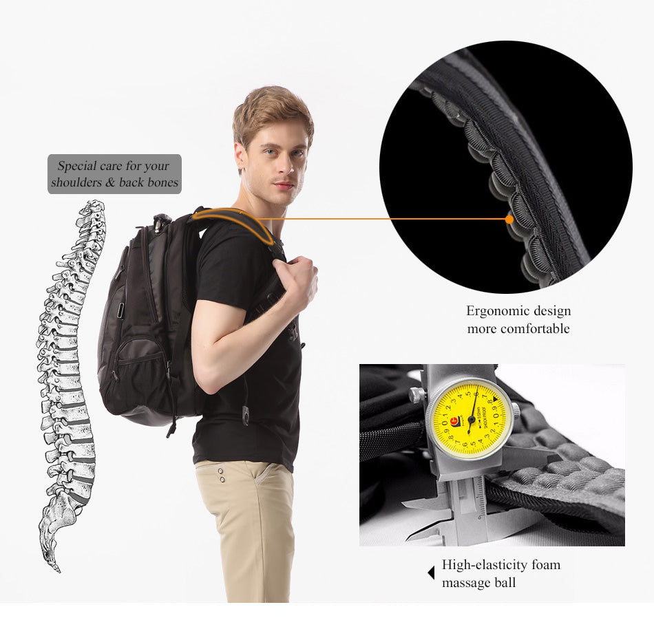 Laptop Backpack Travel Water Resistant Bag