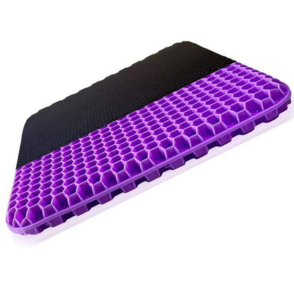 Gel Seat Cushion - Enhanced Double Non-Slip Seat Cushion for Tailbone Pain Relief