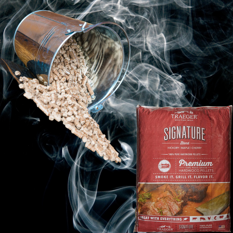 Traeger Grills PEL307 Alder 100% All-Natural Hardwood Pellets Grill, Smoke, Bake, Roast, Braise and BBQ, 20 lb. Bag