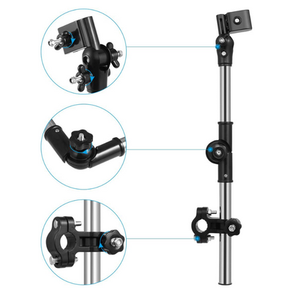 Adjustable Umbrella Mount Stand For Bike, Stroller, Wheel Chair, Golf Cart